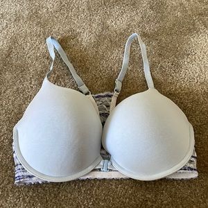Victoria secret racer back push up bra